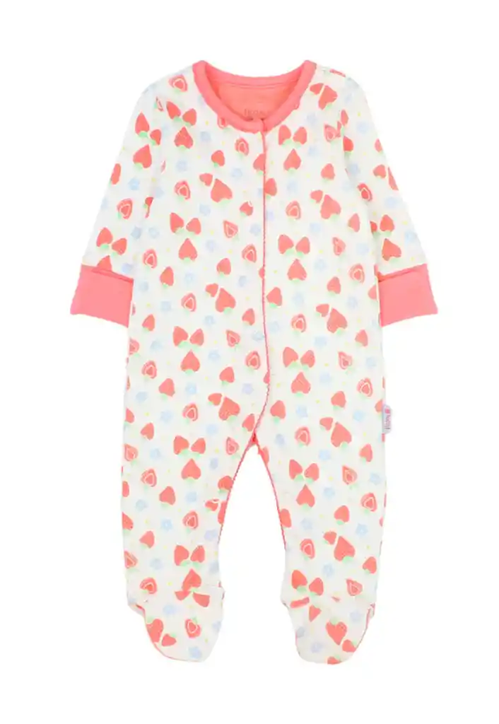 Pijama Newborn Niña Algodón Colorful 135 Crudo 6 Meses