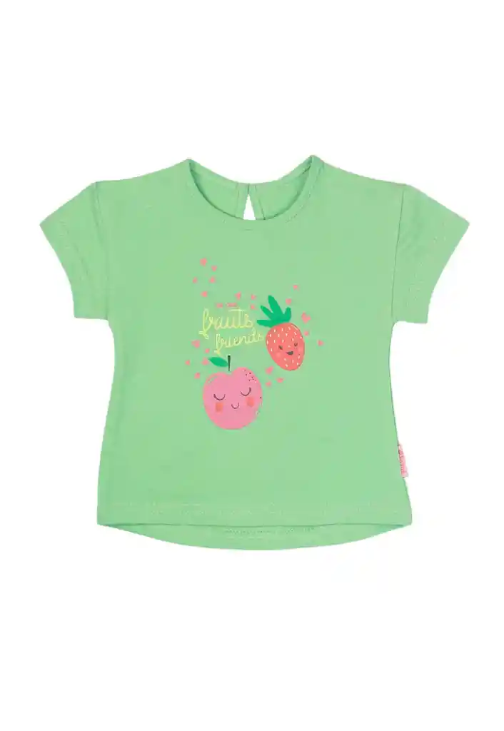 Polera Newborn Niña Colorful 118 Verde 1 Mes