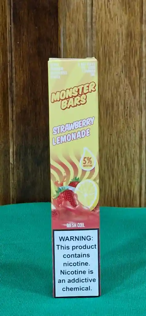 Vaporizador Monster Bar Strawberry Lemonade