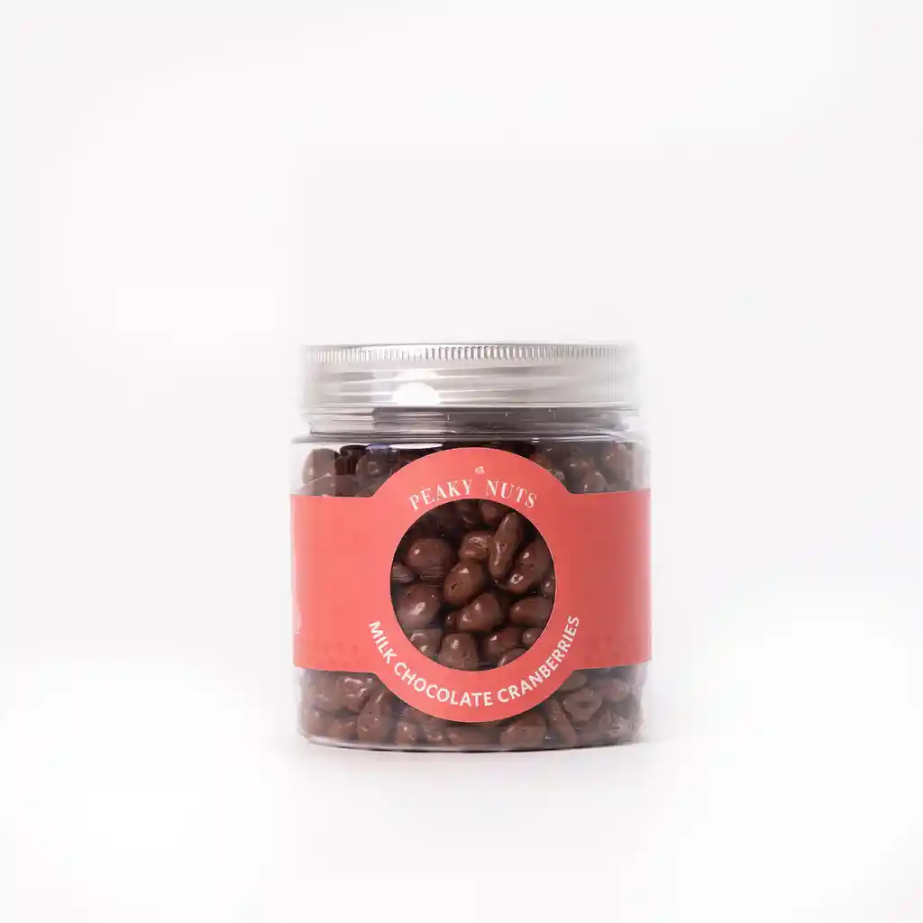 Milk Chocolate Cranberrie 400 Plastic Small