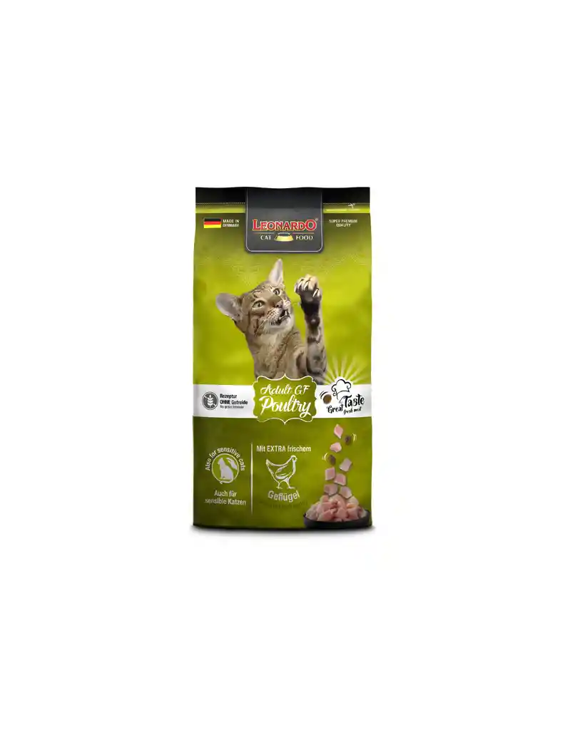 Leonardo Adulto Poultry Libre De Grano 1,8kg