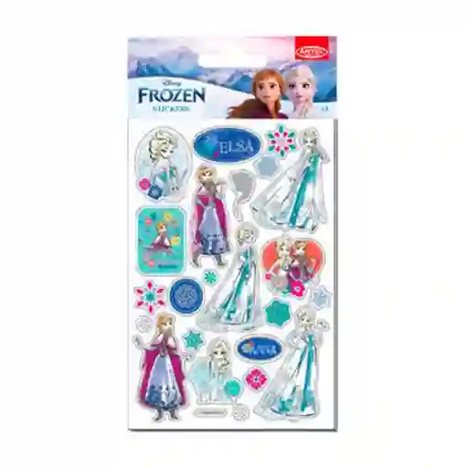 Sticker Frozen 3d Disney 23 Stickers De Pvc Con Relieve