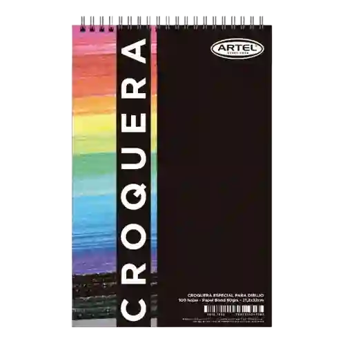 Croquera Bond 21x32cm Artelcolor