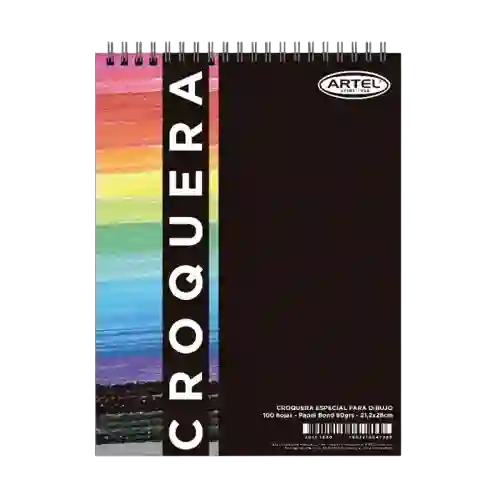 Croquera Bond 21x28cm Artelcolor