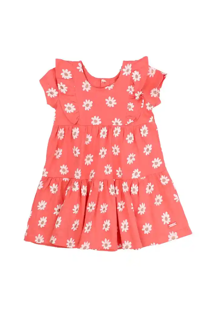 Vestido Bebé Niña Rapport Energy 209 Coral 12 A 18 Meses