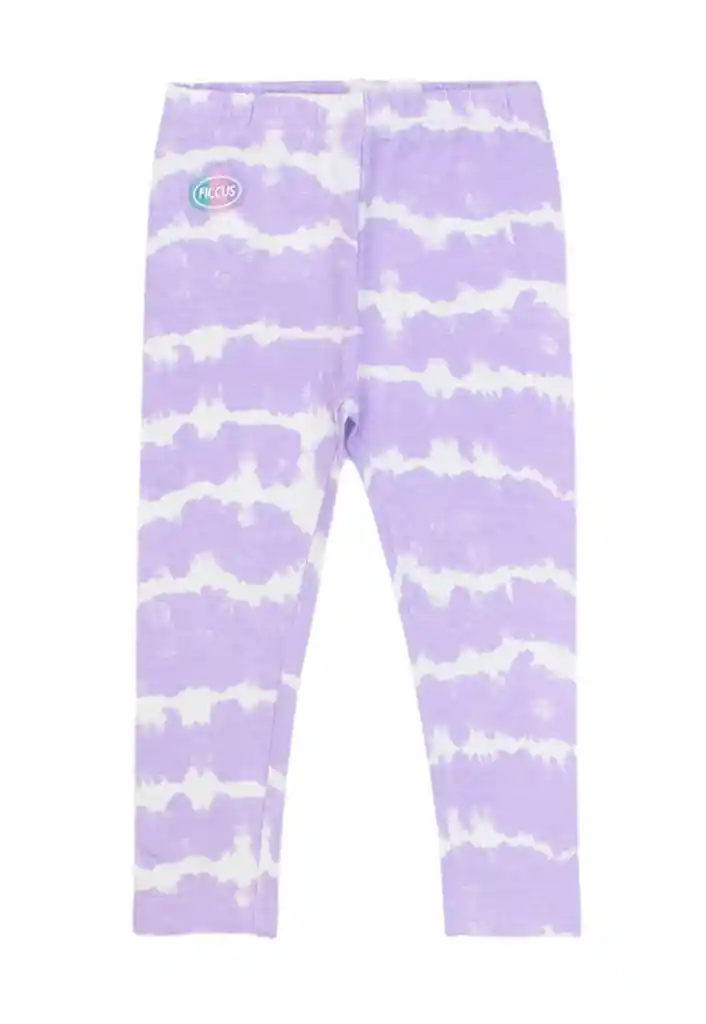 Leggins Bebé Niña Estampada Malibu 202 Lila 18 A 24 Meses