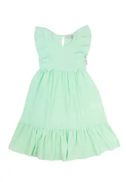 Vestido Kids Niña Textura Free 317 Menta 2 Años