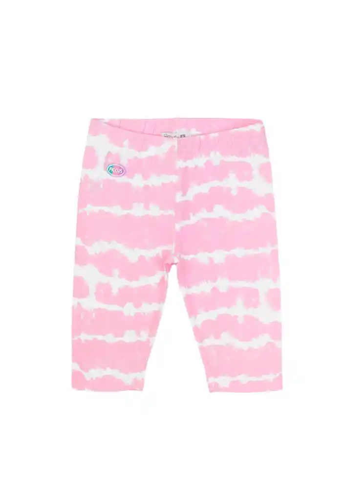 Leggins Kids Niña Biker Malibu 310 Rosado 2 Años