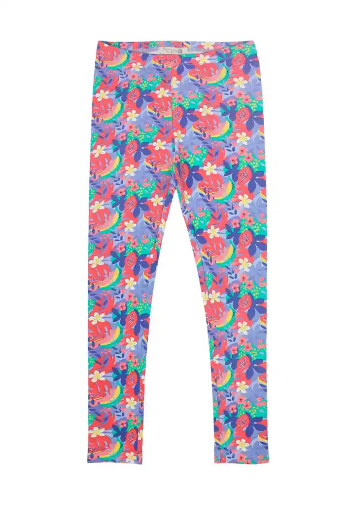 Leggins Kids Niña Estampada Energy 307 Lavanda 2 Años