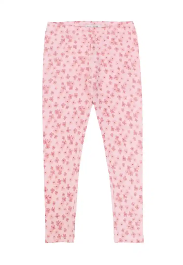 Leggins Kids Niña Estampada Free 306 Coral 2 Años