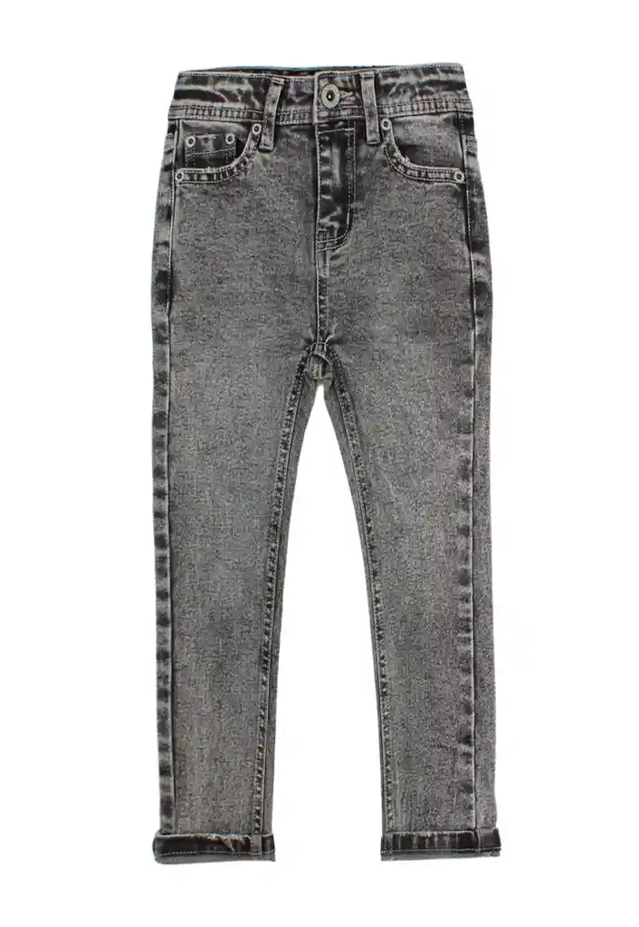 Jeans Kids Niño Skinny Energy 249 Gris 2 Años