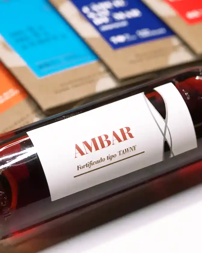 Vino Fortificado, Ámbar, 375 Ml. | Viñateros De Raíz