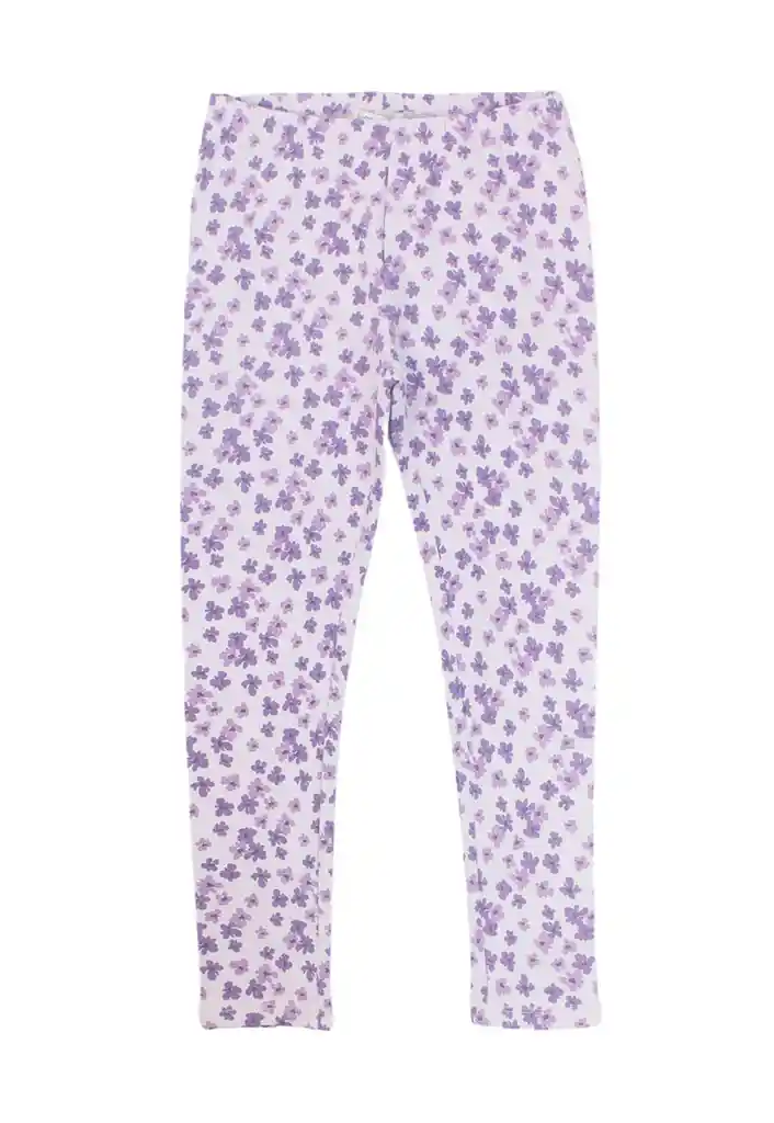 Leggins Kids Niña Estampada Free 306 Lila 6 Años