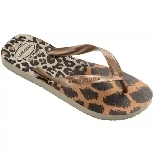 Havaianas Top Animals Beige Palha Rose 35-36