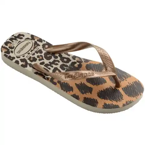 Havaianas Top Animals Beige Palha Rose 35-36