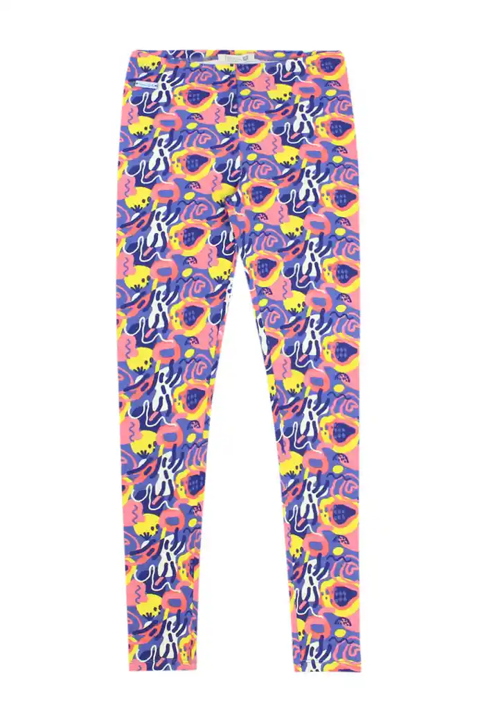 Leggins Junior Niña Estampada Energy 408 Lavanda 12 Años