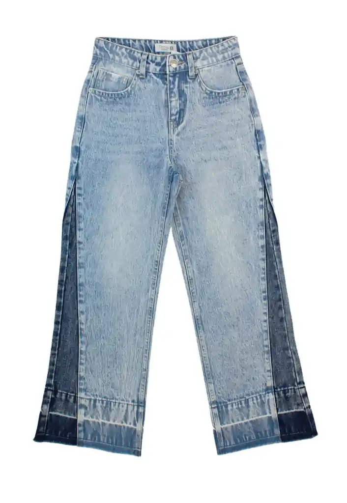 Jeans Junior Niña Palazzo Energy 403 Celeste 12 Años