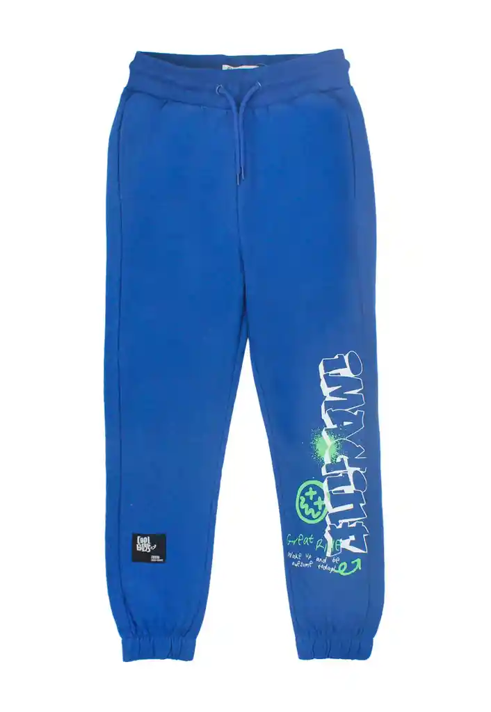 Pantalon Junior Niño Sport Energy 368 Azulino 12 Años