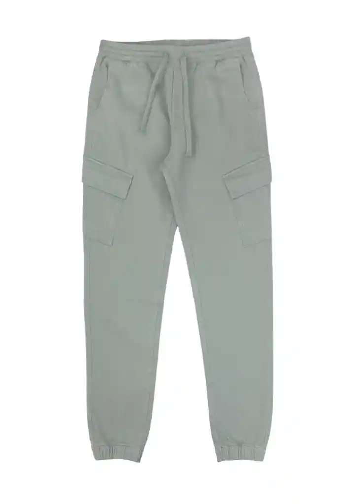 Pantalon Junior Niño Jogger Free 365 Verde Claro 10 Años