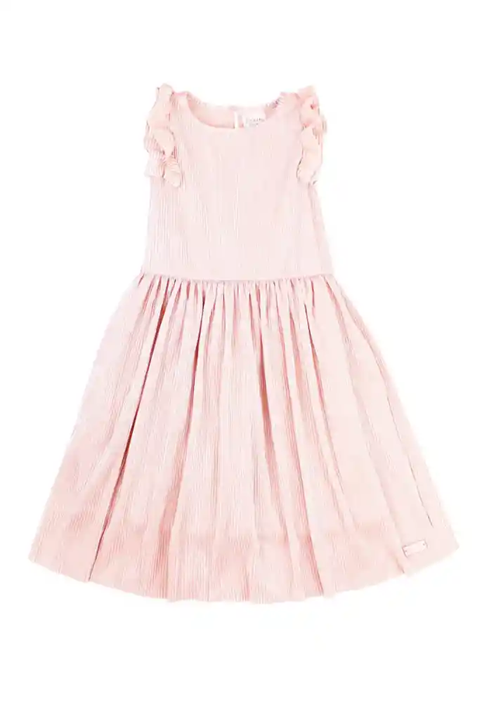 Vestido Kids Niña Formal Bright 325 Rosado Claro 4 Años