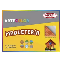 Estuche Artecolor Papeleria Maquetería Artel