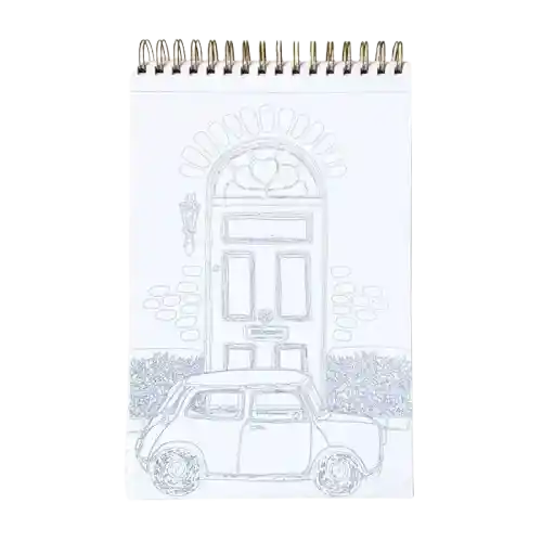 Sketch Book 25 Diseños 40 Hjs 80gr