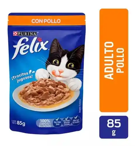 Felix Alimento Húmedo Gato Adulto Sabor Pollo