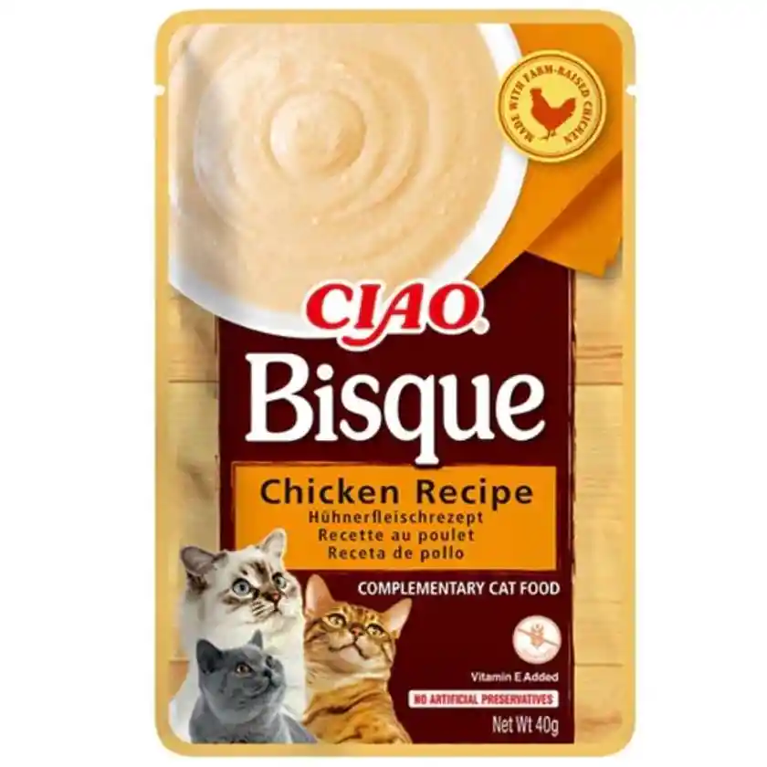 Inaba Churu Cat Bisque Pollo 40g