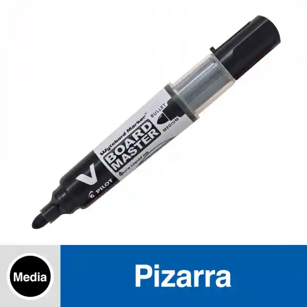 Marcador De Pizarra Pilot, Color Negro, Recargable