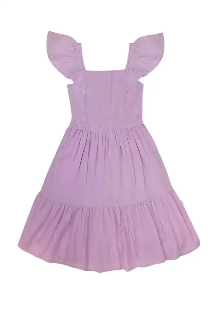 Vestido Junior Niña Free 420 Lila 12 Años