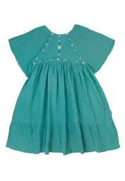 Vestido Junior Niña Textura Free 419 Menta 10 Años