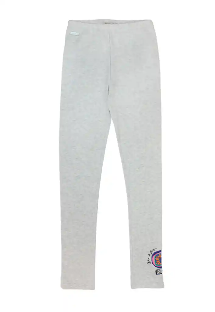 Leggins Junior Niña Energy 410 Gris Melange 10 Años