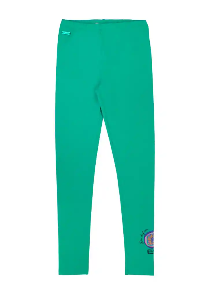 Leggins Junior Niña Energy 410 Verde 8 Años