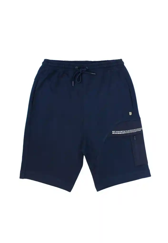 Bermuda Teens Niño Sport Energy 523 Azul Marino 14/m