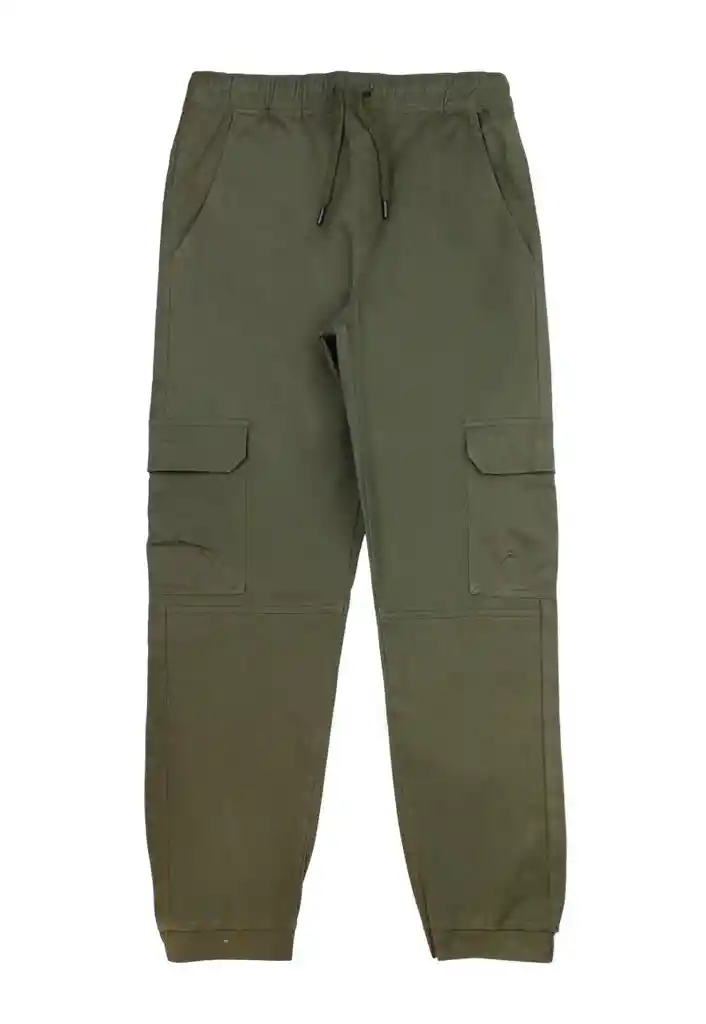 Pantalon Teens Niño Jogger Free 519 Moss Green 14/m