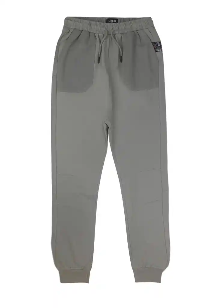 Pantalon Teens Niño Sport Desgastado Free 517 Gris 14/m