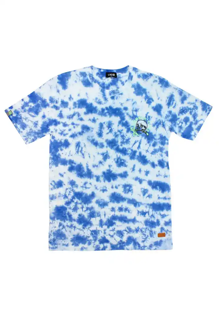 Polera Teens Niño Tie Dye Sunset 509 Azul 12/s