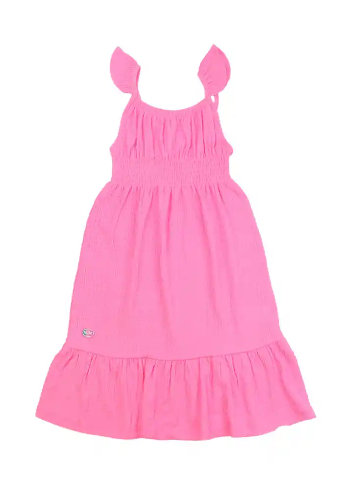 Vestido Junior Niña Malibu 426 Rosado Intenso 12 Años