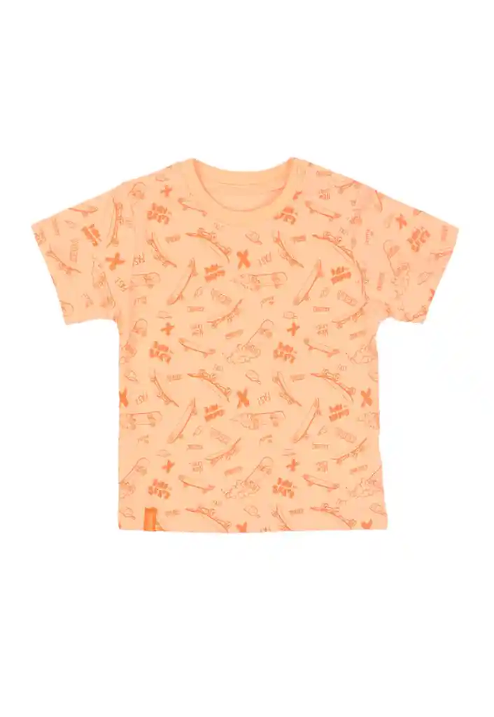 Polera Bebé Niño Rapport Day To Day 694 Salmon 12 A 18 Meses