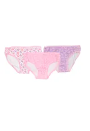 Pack Triple Bikini Kids Niña 647 Pack 3 Colores 10 Años