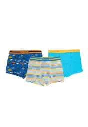 Pack Triple Boxers Kids Niño 642 Pack 3 Colores 10 Años