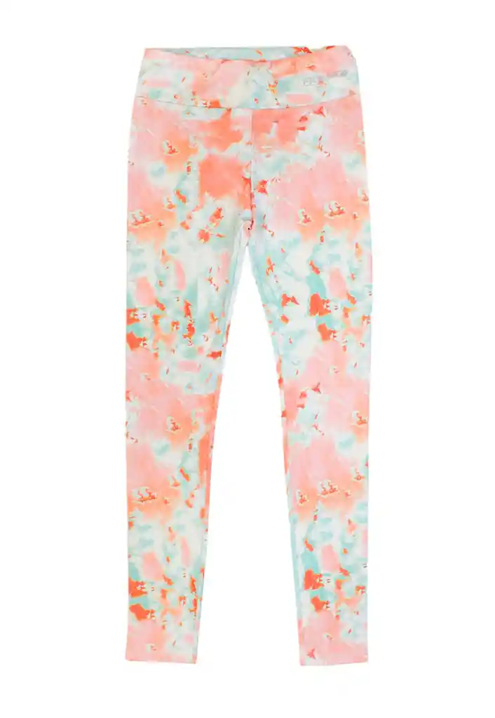 Leggins Niña Tie Dye Ficcusgo 578 Coral 14 Años