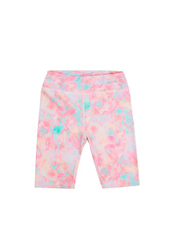 Biker Niña Tie Dye Ficcusgo 576 Coral 6 Años