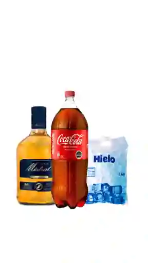 Promocion Mistral 1l+bebidas 1.5l+hielo 1k