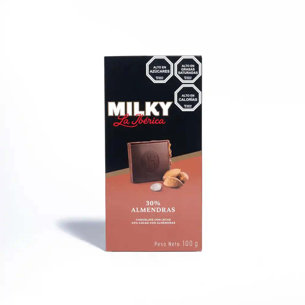 Tabl. Milky Almendras X 100 Gr