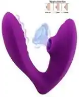 Vibrador Y Succionador De Clitoris 10 Velocidades Usb