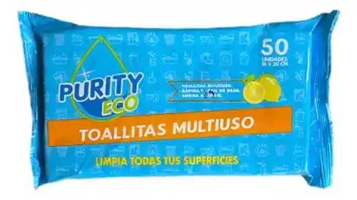 Toallitas Desinfectantes Multiuso 50 Unidades