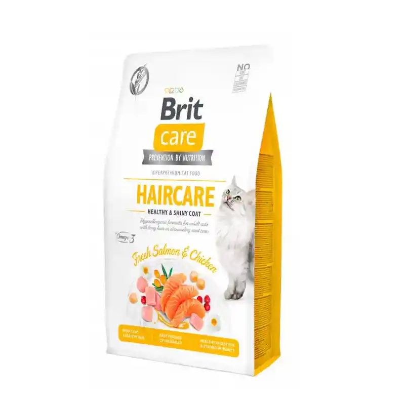 Brit Care Cat Grain-free Haircare Healthy Shiny Coat 2 Kg