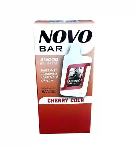 Vaporizador Novobar Cherry Cola 6000 Puff