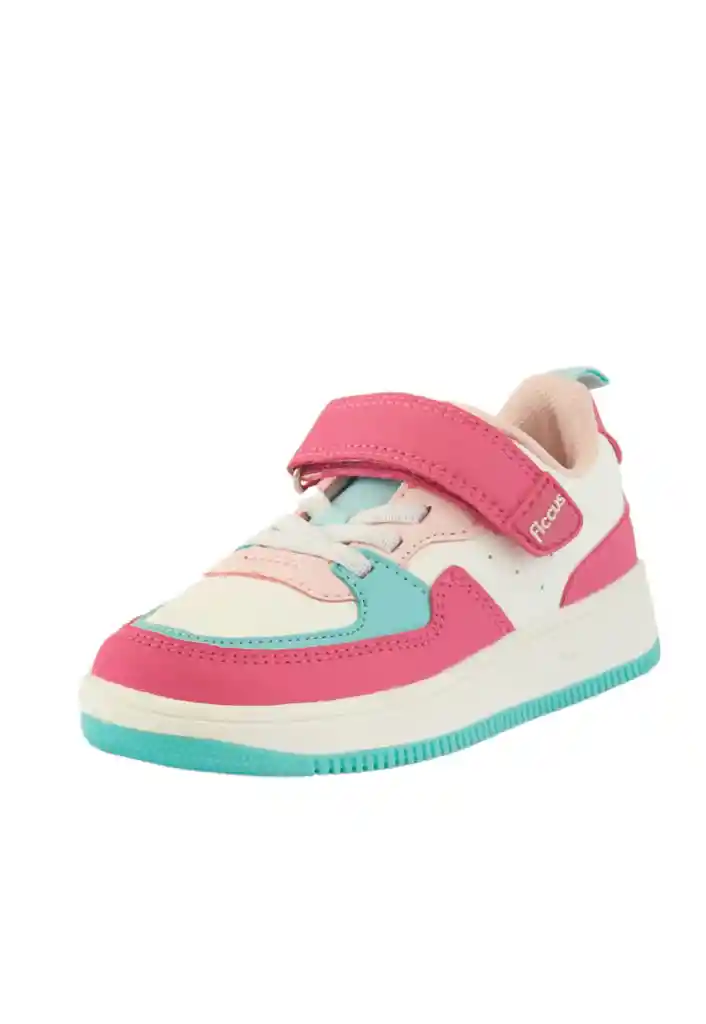 Zapatilla Urbana 2 Velcros Kids Niña 867 Fucsia 28